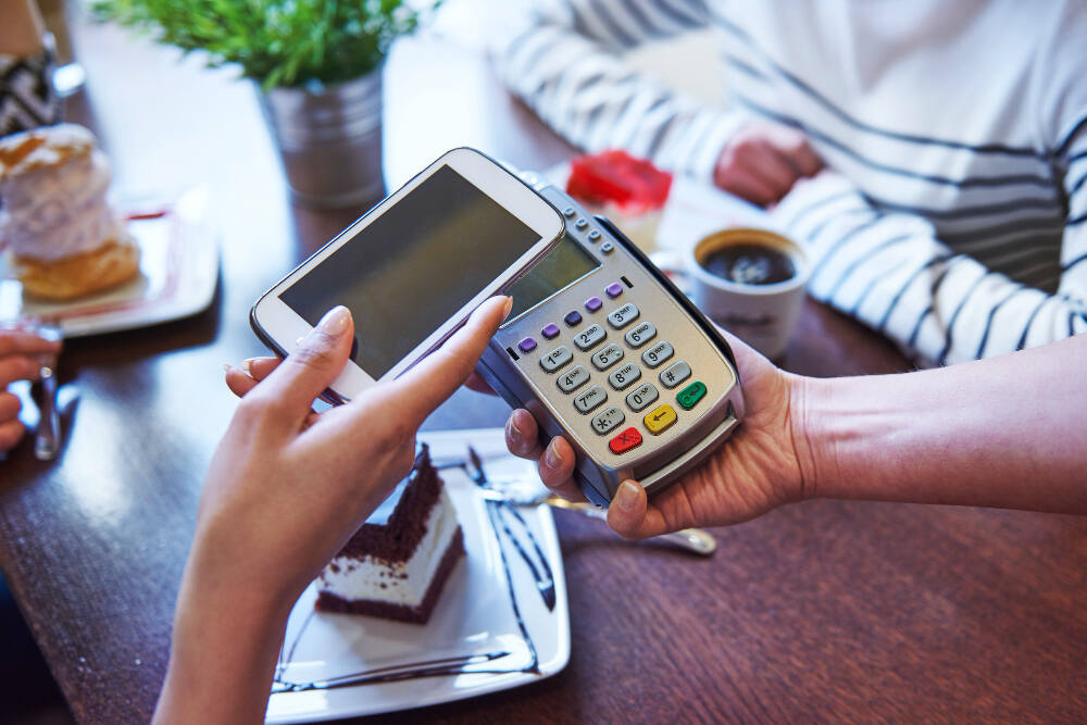 Using mobile apps for paying the bill